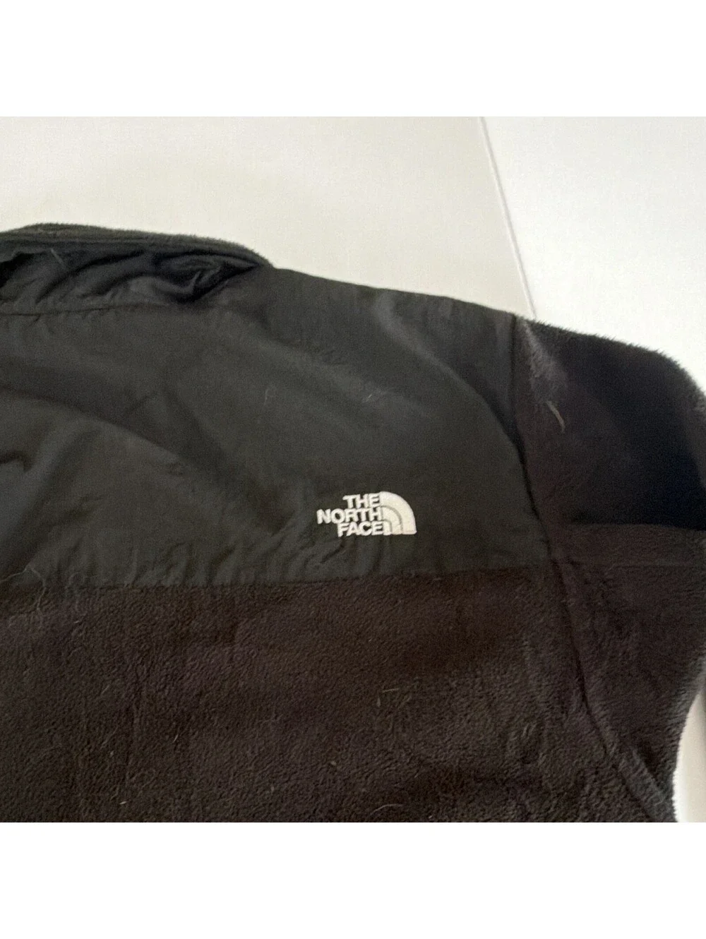 The North Face Men's Black Solid Full Zip Denali Jacket Size M